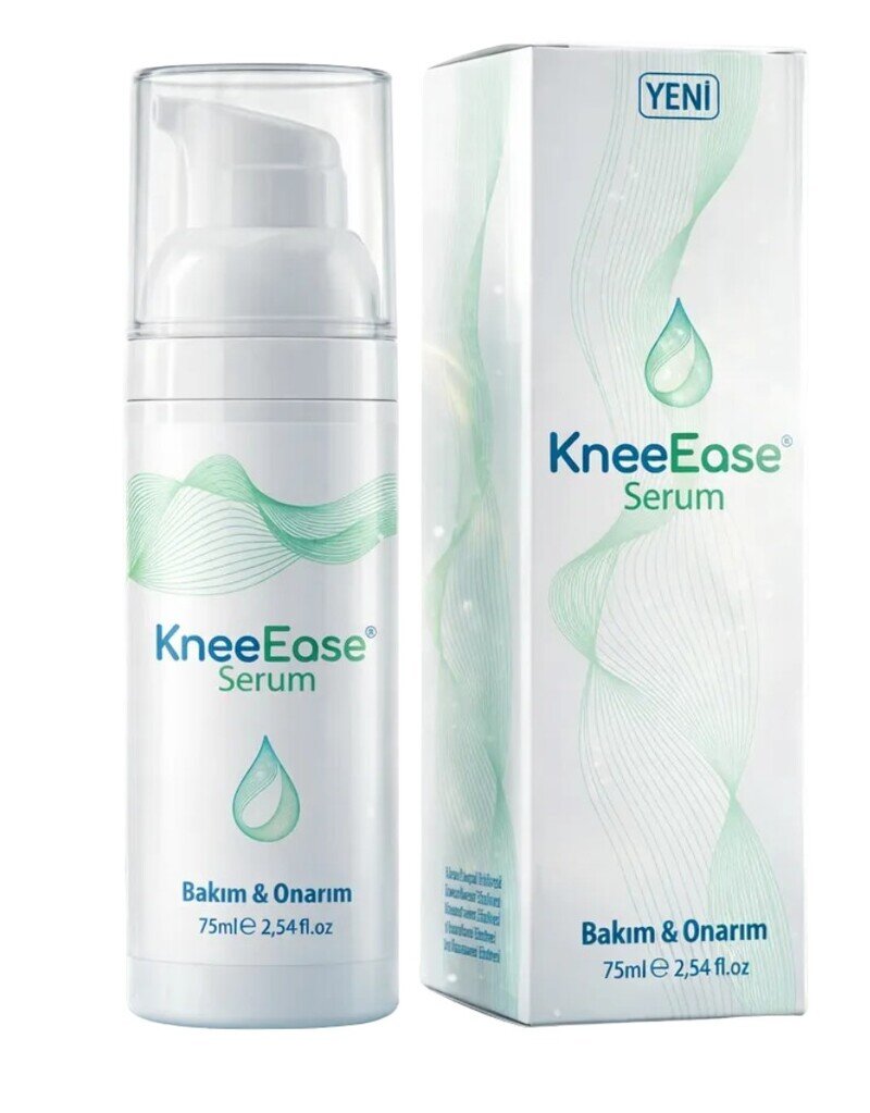 KneeEase Serum 75 ml şişe ve kutusu